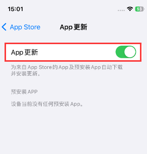 杭州苹果15维修中心如何让iPhone15APP自动更新
