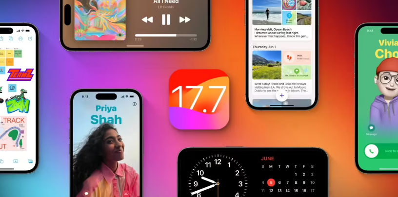 杭州苹果手机维修分享苹果 iOS / iPadOS 17.7.1 正式版推送 